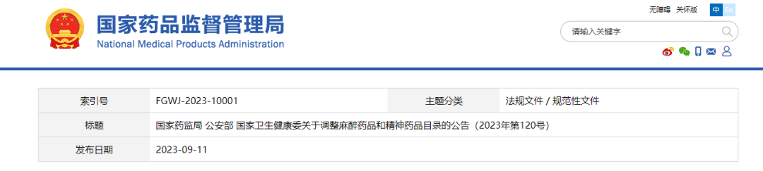 依托咪酯列入第二类精神药品目录！依托咪酯检测，势在必行！